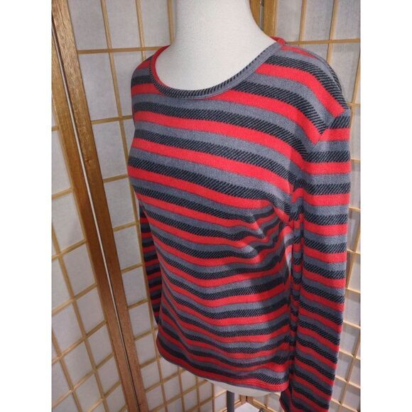 CuddlDuds Lg Striped Fleece - Picture 12 of 15